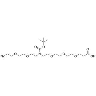 N-(Azido-PEG2)-N-Boc-PEG3-acid