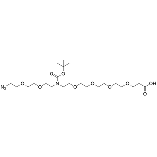 N-(Azido-PEG2)-N-Boc-PEG4-acid