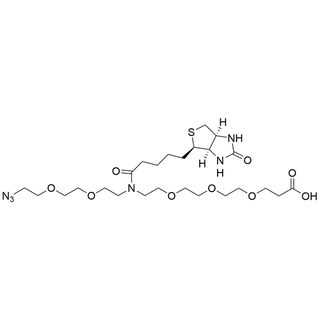 N-(Azido-PEG2)-N-Biotin-PEG3-acid