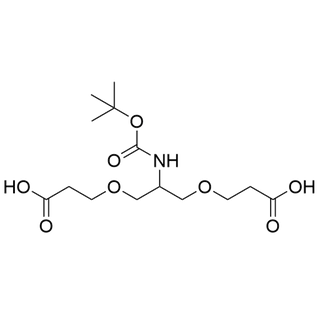 2-t-Butoxycarbonylamino-1,3-bis(carboxyethoxy)propane