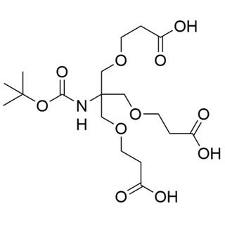 Boc-NH-Tri-(carbonylethoxymethyl)-methane