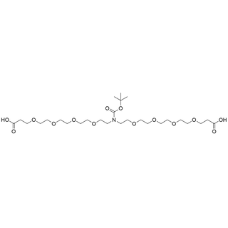 N-Boc-N-bis(PEG4-acid)