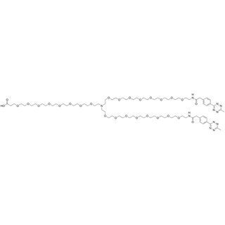 N-bis(Methyltetrazine-PEG8)-N-(PEG8-acid)