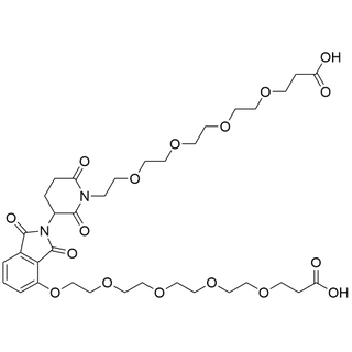 D-acid-PEG4-Thalidomide-5-(PEG4-acid)