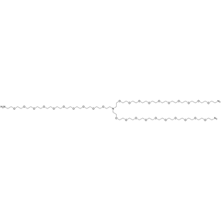 N-(Amino-PEG10)-N-bis(PEG10-azide)