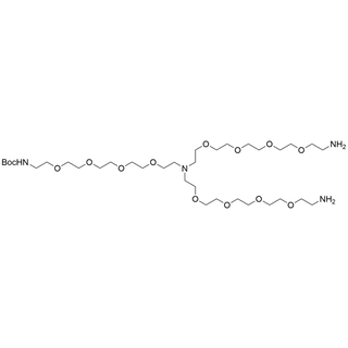 N-(N-Boc-PEG4)-N-bis(PEG4-amine)