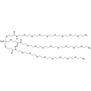 Amino-Tri-(Azide-PEG8-ethoxymethyl)-methane