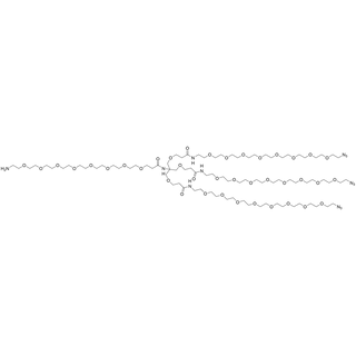 (Amino-PEG10)-Tri-(Azide-PEG10-ethoxymethyl)-methane