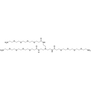 Tri(Amino-PEG4-amide)-amine TFA salt