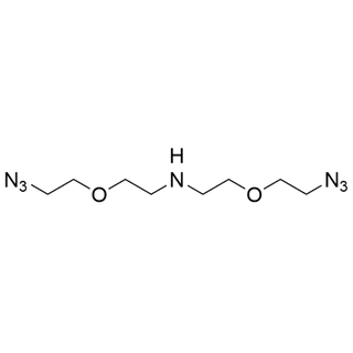 NH-bis(PEG1-azide)