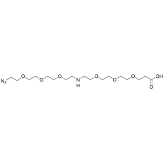 N-(Azido-PEG3)-NH-PEG3-acid