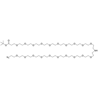 N-(Azido-PEG10)-N-PEG10-t-butyl ester