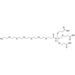 Azido-PEG6-Amido-tri-(carboxyethoxymethyl)-methane