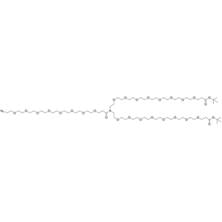 N-(Azide-PEG8-carbonyl)-N-bis(PEG8-t-butyl ester)