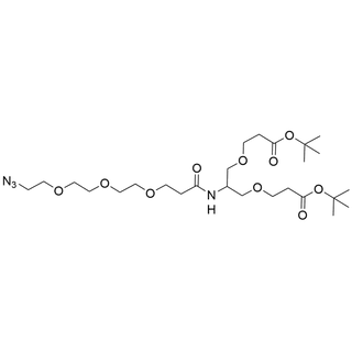 2-(Azido-PEG3-amido)-1,3-bis(t-butyl ester)