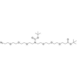 N-(Azido-PEG3)-N-Boc-PEG3-t-butyl ester