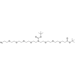 N-(Azido-PEG4)-N-Boc-PEG3-t-butyl ester