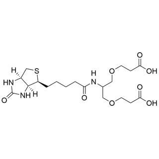 2-(Biotin-amido)-1,3-bis(carboxylethoxy)propane