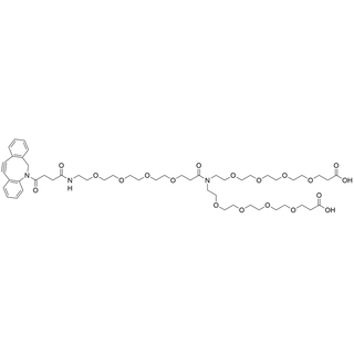 N-(DBCO-PEG4-carbonyl)-N-bis(PEG4-acid)