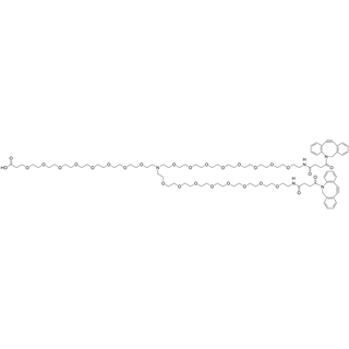 N-(acid-PEG8)-N-bis(PEG8-DBCO)