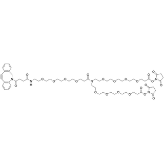 N-(DBCO-PEG4-carbonyl)-N-bis(PEG4-NHS ester)