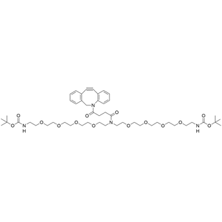 N-DBCO-N-bis(PEG4-t-butyl ester)