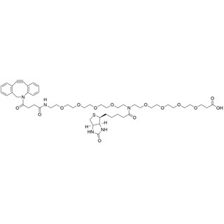 N-(DBCO-PEG4)-N-Biotin-PEG4-acid