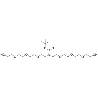 N-Boc-N-bis(PEG3-OH)