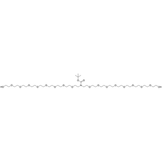 N-Boc-N-bis(PEG8-alcohol)