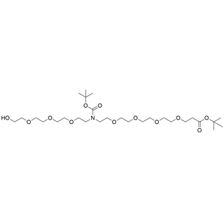 N-(Hydroxy-PEG3)-N-Boc-PEG4-t-butyl ester