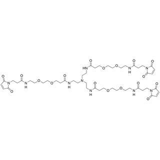 Tri(Mal-PEG2-amide)-amine