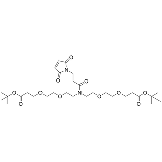 N-Mal-N-bis(PEG2-t-butyl ester)