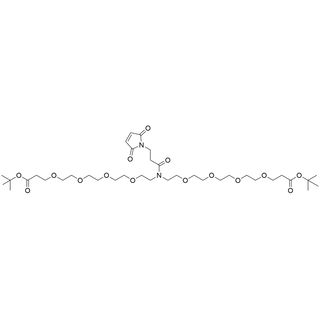 N-Mal-N-bis(PEG4-t-butyl ester)