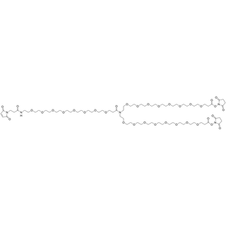 N-(Mal-PEG8-carbonyl)-N-bis(PEG8-NHS ester)