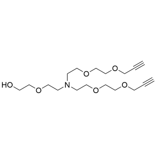 N-(alcohol-PEG2)-N-bis(PEG2-propargyl)