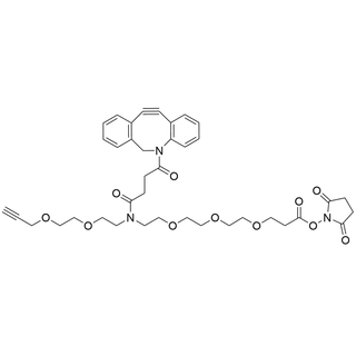 N-(Propargyl-PEG2)-DBCO-PEG3-NHS ester