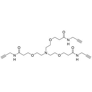 Tri(propargyl-NHCO-ethyloxyethyl)amine