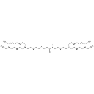 N-bis(PEG2-propargyl)-N-(PEG2-amidoPEG1)-N-(bis(PEG2-propargyl)