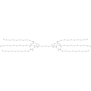 PEG3-bis(Amino-Tri-(Propargyl-PEG8-ethoxymethyl)-methane)