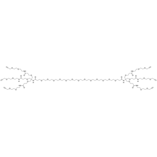 PEG13-bis(Amino-Tri-(Propargyl-PEG2-ethoxymethyl)-methane)