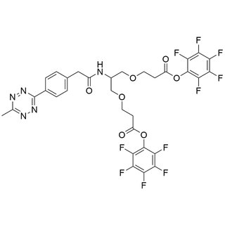 2-(Methyltetrazine-amido)-1,3-bis(PFP-carboxyethoxy)propane