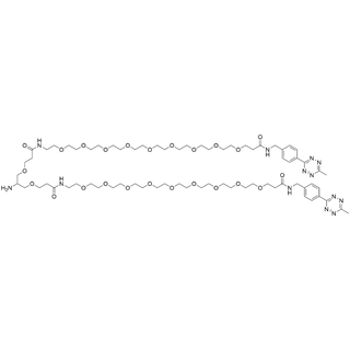 2-Amino-1,3-bis(methyltetrazine-NHCO-PEG9-amidoethoxy)propane