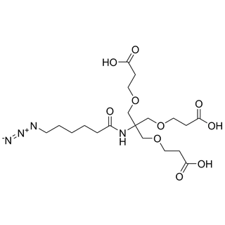 (6-Azidohexanamide)-tri-(carboxyethoxymethyl)-methane