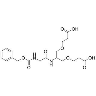 (Cbz-glycinamide)-tri-(carboxyethoxymethyl)-methane