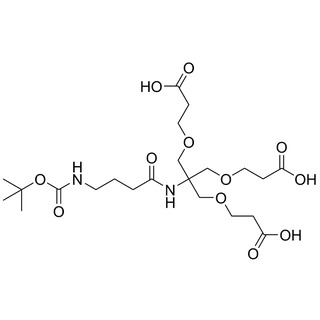 (Boc-gamma-Abu-NH)-tri-(carboxyethoxymethyl)-methane