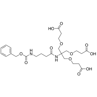 (Cbz-gamma-Abu-NH)-tri-(carboxyethoxymethyl)-methane