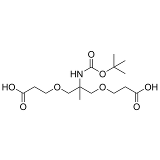 2-(Boc-amino)-2-methyl-1,3-bis(carboxylethoxy)propane