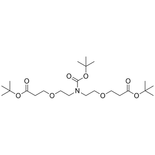 Bis(PEG1-t-Butyl Ester)-NHBoc