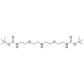 Bis(PEG1-NHBoc)-NH