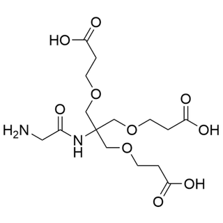 (Glycinamide)-tri-(carboxyethoxymethyl)-methane
